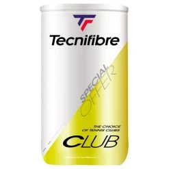 Équipement De Tennis 28 Bipack Tecnifibre Club (2 Tubes De 4 Balles)