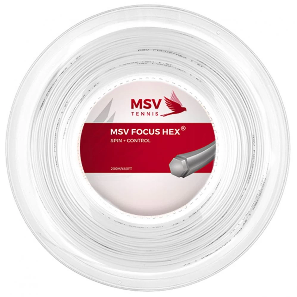 Bobine MSV Focus Hex Blanc 200m 3 Bobine MSV Focus Hex Blanc 200m