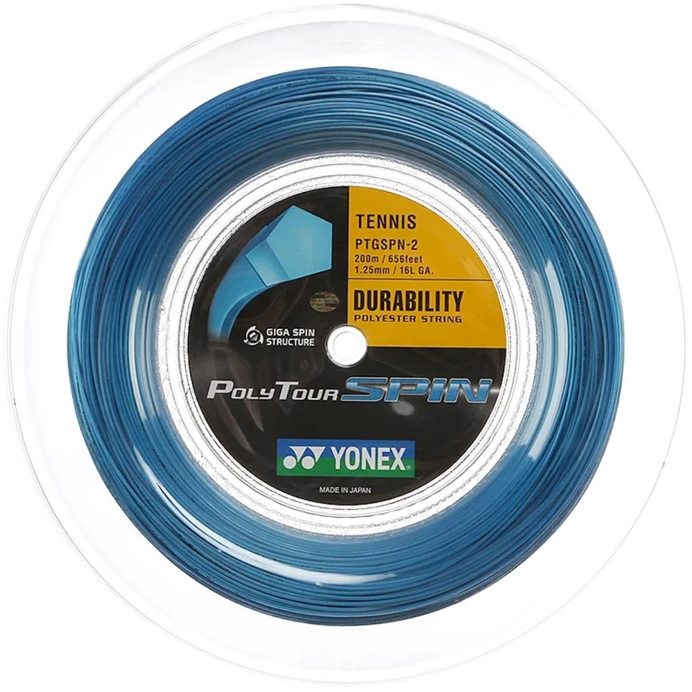 Bobine Yonex Poly Tour Spin 200m 3 Bobine Yonex Poly Tour Spin 200m