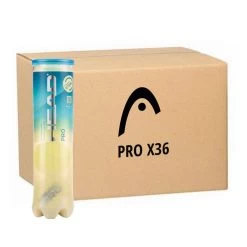 Carton 36 Tubes De 4 Balles Head Pro