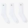 Chaussettes Lacoste Sport Blanc (3 Paires) 2 Chaussettes Lacoste Sport Blanc (3 Paires) -Équipement De Tennis chaussettes lacoste sport blanc 3 paires
