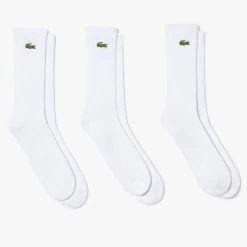 Chaussettes Lacoste Sport Blanc (3 Paires)