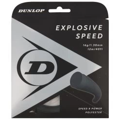 Cordage Dunlop Explosive Speed Noir 12m