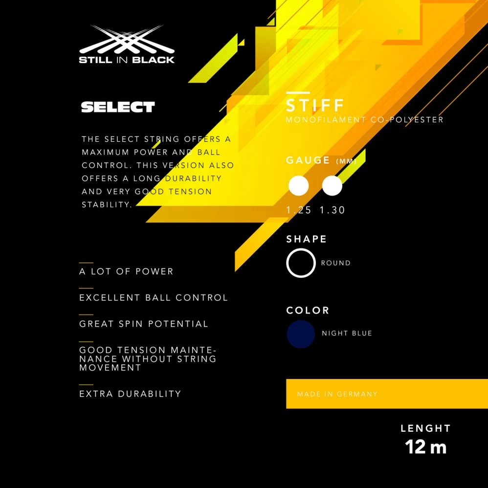 Cordage Still In Black Select 12m 4 Cordage Still In Black Select 12m – Image 2