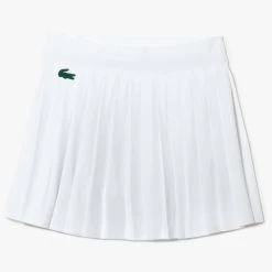 Jupe Plissée Lacoste Sport + Shorty Blanc