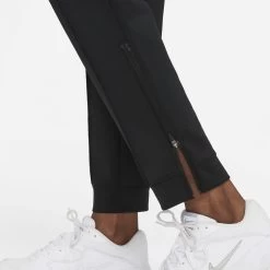 Pantalon Nike Court Femme Dri-Fit Noir 12 Pantalon Nike Court Femme Dri-Fit Noir -Équipement De Tennis pantalon nike court femme dri fit noir 4