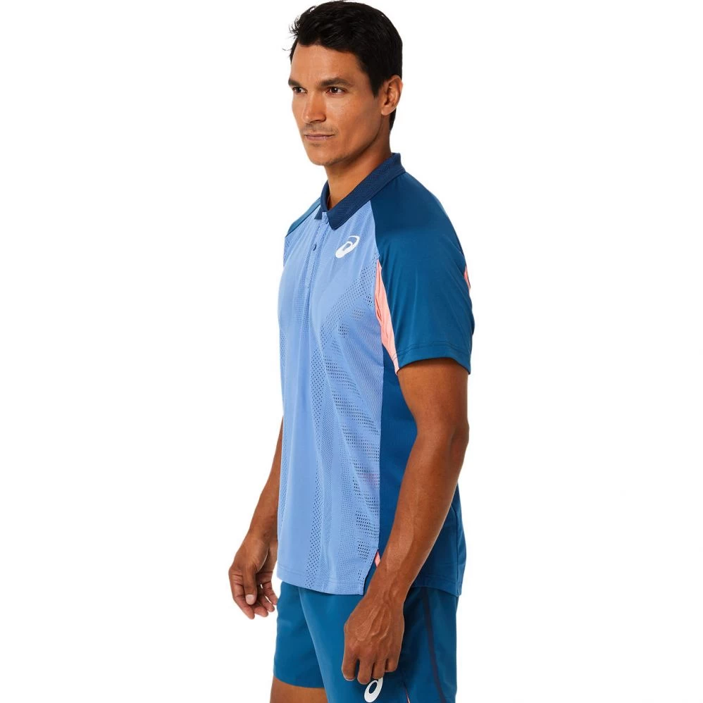 Polo Asics Match Bleu 4 Polo Asics Match Bleu – Image 2