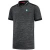 Polo K-Swiss Hypercourt Melange Noir 2 Polo K-Swiss Hypercourt Melange Noir -Équipement De Tennis polo k swiss hypercourt melange noir