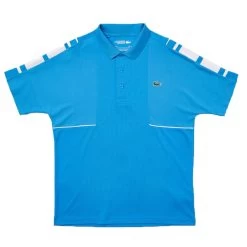 Polo Lacoste Sport Bleu / Blanc
