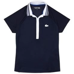 Polo Lacoste Sport Femme Bleu Marine