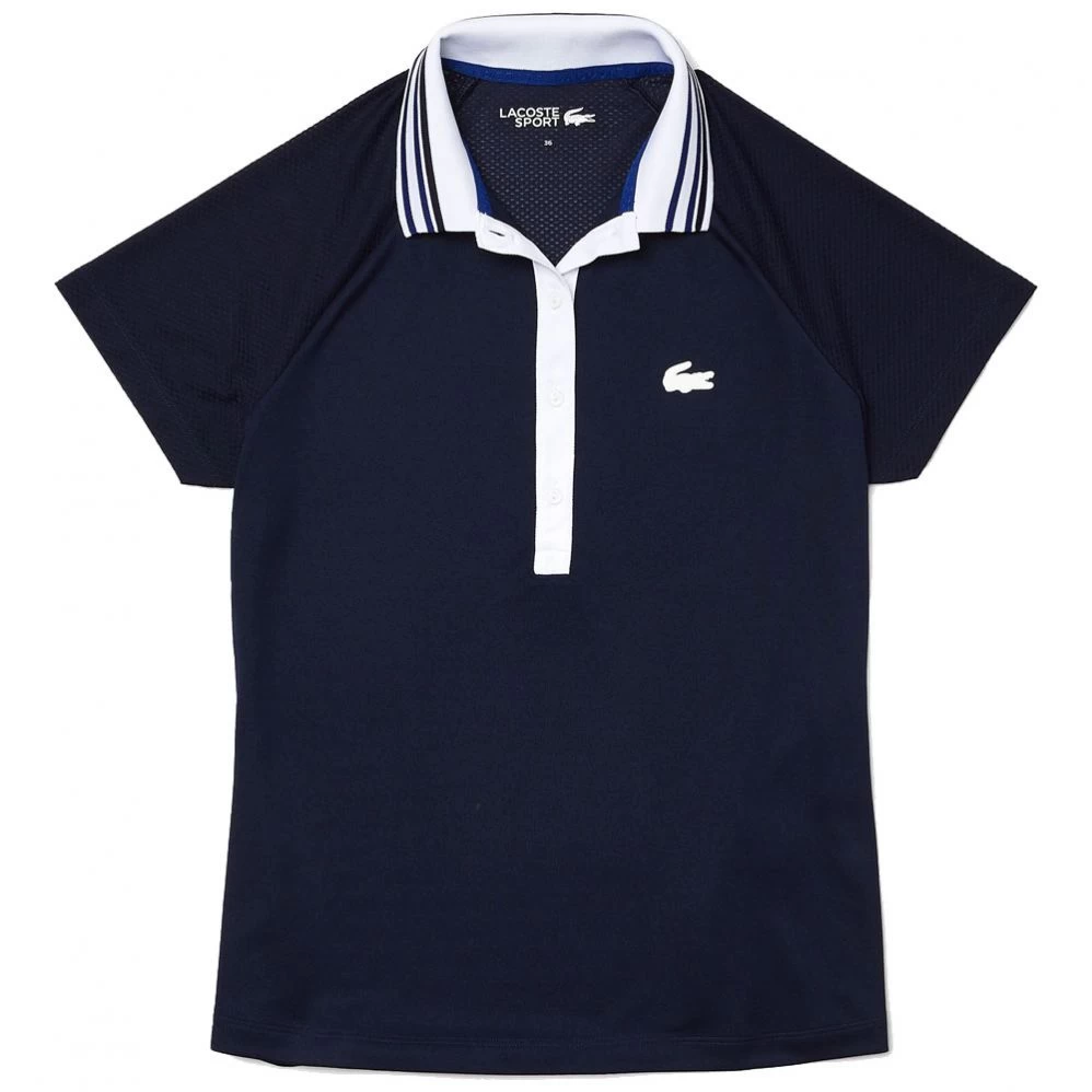 Polo Lacoste Sport Femme Bleu Marine 3 Polo Lacoste Sport Femme Bleu Marine