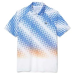 Polo Lacoste Sport Melbourne Novak Djokovic Blanc / Bleu