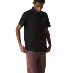 Polo Lacoste Sport Noir -Équipement De Tennis polo lacoste sport noir 2