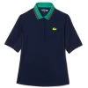 Polo Lacoste Sport Piqué Femme Bleu Marine 1 Polo Lacoste Sport Piqué Femme Bleu Marine -Équipement De Tennis polo lacoste sport pique femme bleu marine