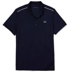Polo Lacoste Sport Respirant Bleu Marine