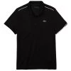 Polo Lacoste Sport Respirant Noir / Blanc -Équipement De Tennis polo lacoste sport respirant noir blanc