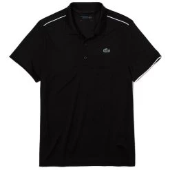 Polo Lacoste Sport Respirant Noir / Blanc