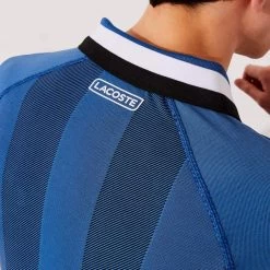 Polo Lacoste Sport Sans Couture Bleu -Équipement De Tennis polo lacoste sport sans couture bleu 3