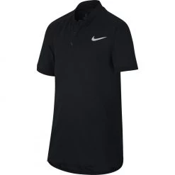 Polo Nike Advantage Junior Noir