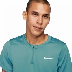 Polo Nike Court Dri-Fit Advantage Vert -Équipement De Tennis polo nike court dri fit advantage vert 2