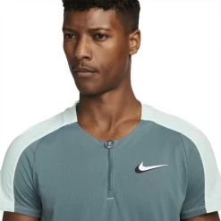 Polo Nike Court Dri-Fit Slam Bleu -Équipement De Tennis polo nike court dri fit slam bleu 2
