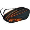 Sac De Tennis Yonex Team Noir / Orange 6 Raquettes 2 Sac De Tennis Yonex Team Noir / Orange 6 Raquettes -Équipement De Tennis sac de tennis yonex team noir orange 6 raquettes