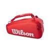 Sac Thermobag Wilson Super Tour 9R Rouge -Équipement De Tennis sac thermobag wilson super tour 9r rouge