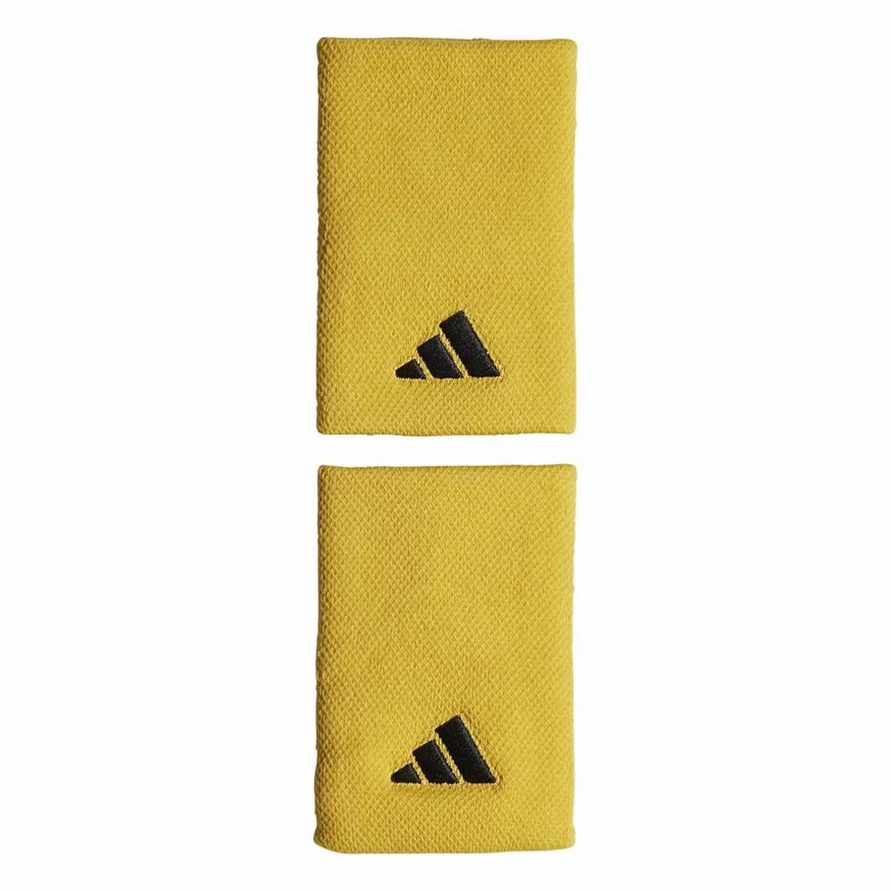 Serre-Poignets Adidas Large Jaune X 2 3 Serre-Poignets Adidas Large Jaune X 2