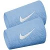 Serre-Poignets Nike Double Largeur Bleu / Blanc X 2 -Équipement De Tennis serre poignets nike double largeur bleu blanc x 2