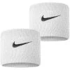 Serre-Poignets Nike Swoosh Blanc / Noir X 2 -Équipement De Tennis serre poignets nike swoosh blanc noir x 2