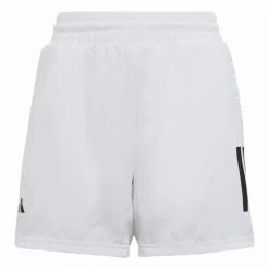 Short Adidas Junior Club 3 Bandes Blanc