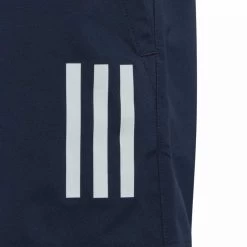 Short Adidas Junior Club 3 Bandes Bleu Marine -Équipement De Tennis short adidas junior club 3 bandes bleu marine 2