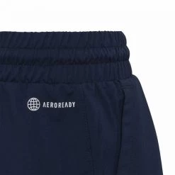 Short Adidas Junior Club 3 Bandes Bleu Marine -Équipement De Tennis short adidas junior club 3 bandes bleu marine 4