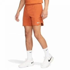 Short Nike Court Dri-Fit Advantage Orange 18cm -Équipement De Tennis short nike court dri fit advantage orange 18cm 5