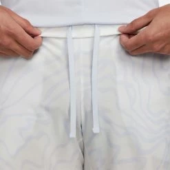 Short NikeCourt Dri-Fit Slam AO Printed Blanc 23cm -Équipement De Tennis short nikecourt dri fit slam ao printed blanc 23cm 2