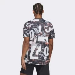 T-Shirt Adidas Club Graph Printed -Équipement De Tennis t shirt adidas club graph printed 2