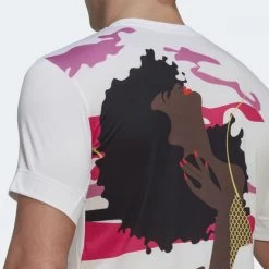 T-shirt Adidas New York Graphic Magugu Blanc -Équipement De Tennis t shirt adidas new york graphic magugu blanc 3