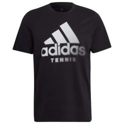 T-Shirt Adidas Tennis Graphic Noir