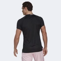 T-shirt Adidas US Series Noir 9 T-shirt Adidas US Series Noir -Équipement De Tennis t shirt adidas us series noir 2