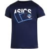 T-Shirt Asics Junior Tennis GPX Bleu Marine