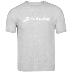 T-Shirt Babolat Exercise Gris Chiné