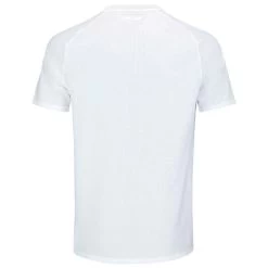 T-Shirt Head Performance Blanc Printed -Équipement De Tennis t shirt head performance blanc printed 1