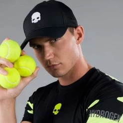 T-shirt Hydrogen Tech Camo Noir / Jaune Fluo -Équipement De Tennis t shirt hydrogen tech camo noir jaune fluo 3