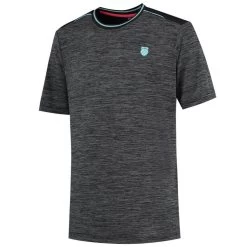 T-Shirt K-Swiss Hypercourt Tee Melange Noir
