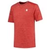 T-Shirt K-Swiss Hypercourt Tee Melange Rouge -Équipement De Tennis t shirt k swiss hypercourt tee melange rouge