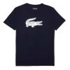 T-Shirt Lacoste Sport Bleu Marine 1 T-Shirt Lacoste Sport Bleu Marine -Équipement De Tennis t shirt lacoste sport bleu marine