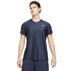 T-Shirt Nike Court Breathe Advantage Marine