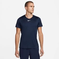 T-Shirt Nike Court Dri-Fit Advantage Bleu Marine