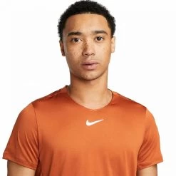 T-Shirt Nike Court Dri-Fit Advantage Bronze -Équipement De Tennis t shirt nike court dri fit advantage bronze 2
