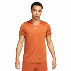 T-Shirt Nike Court Dri-Fit Advantage Bronze